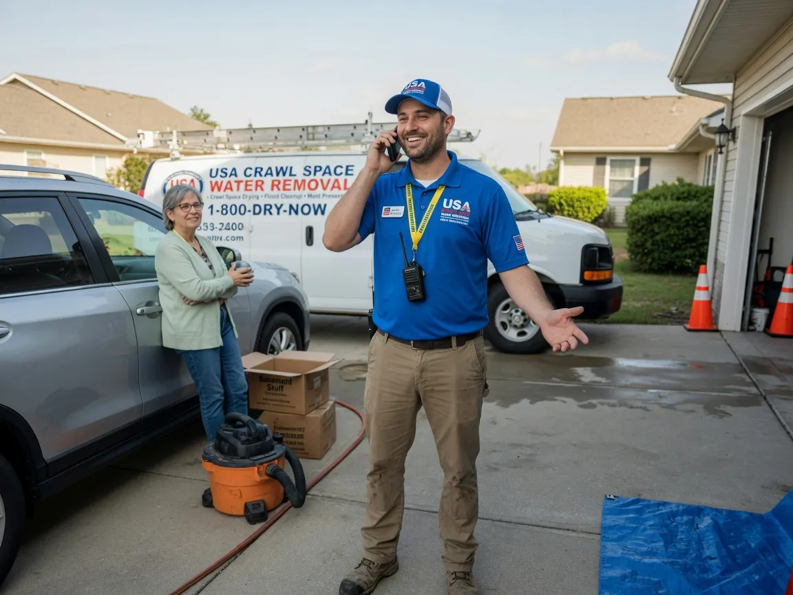 Crawl Space Water Removal Jonesboro, GA FAQs